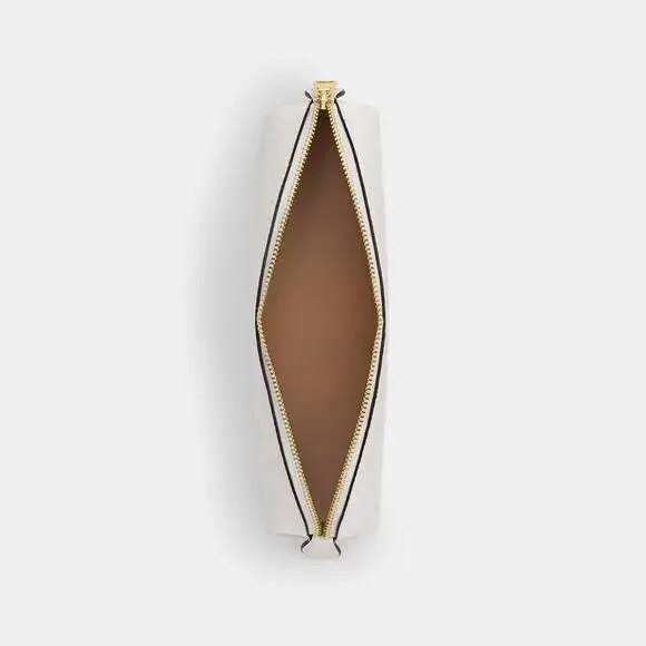 Coach Pencil Case In Signature Canvas NWT - Picture 2 of 5